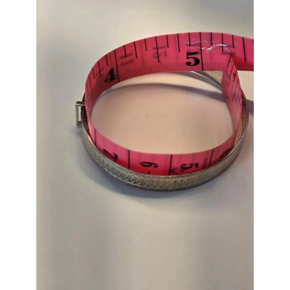 Vintage sterling baby bangle